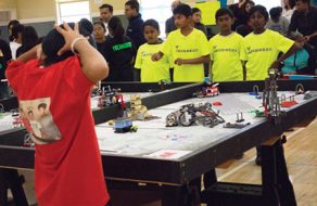 Students Solve Problems at First Lego League Event