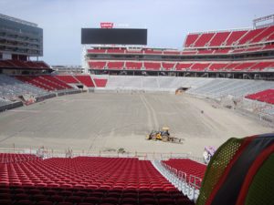Rotary Members Get Once-In-A-Lifetime View of Rapidly-Advancing Levi’s Stadium Construction