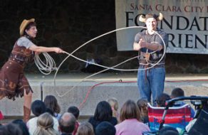 Cowgirl Tricks Delights Crowds