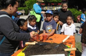 1,600 Celebrate Arbor Day and Earth Day at Central Park