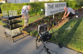 Seniors at The Westmont Helping Save Water