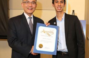 Santa Clara High School Student Wins Community Hero Award