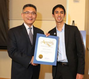 Santa Clara High School Student Wins Community Hero Award