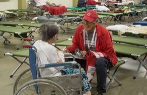Santa Clara Red Cross Volunteer Answers Red Cross Call to Help Lake County Wildfire Victims