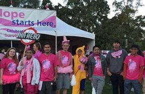 Santa Clara High School Students Raise Money to Support Breast Cancer Awareness and Research