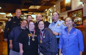 Diners Put Hands in Pockets (Not Up) on Tip-a-Cop Day at Fish Market Restaurant