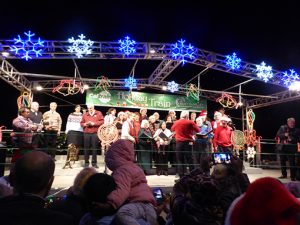 Holiday Train Carries Santa From San Francisco to Santa Clara