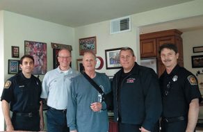 Public Safety Dispatcher Meets Heart Attack Survivor He Assisted