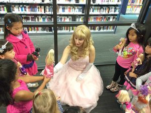 Dolls Come Out for Northside Library’s Barbie Bash