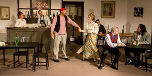 Picasso and Einstein Share Tete-a-Tete at “Picasso at the Lapin Agile”