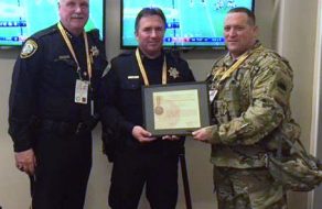 SCPD Capt. Phil Cooke Awarded California Commendation Medal for Coordinating Super Bowl 50 Security