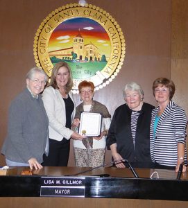 Mayor Lisa Gillmor Signs AAUW Equal Pay Day Proclamation