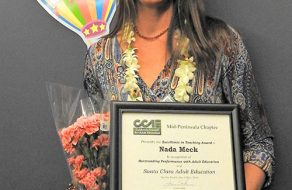 Nada Meck is CCAE’s Teacher of the Year