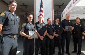Santa Clara Fire Department’s 2016 Service Awards Ceremony Honors Life Saving Heroes