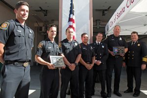 Santa Clara Fire Department’s 2016 Service Awards Ceremony Honors Life Saving Heroes
