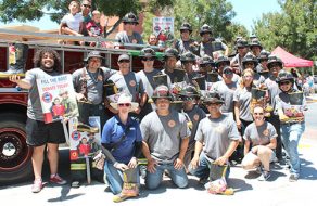 Santa Clara Firefighters Local 1171 Fill the Boot for the Muscular Dystrophy Association