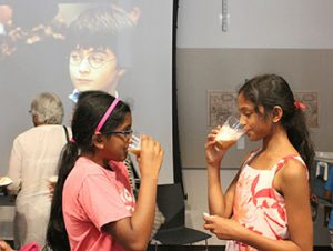 Quidditch and Butter Beer at Northside Library’s Second Anniversary Celebration