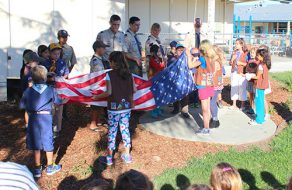 Washington Open Elementary School Remembers 9/11 at Flag Ceremony