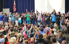 Washington Open Elementary School Begins Day on High Note with Weekly Open Sing