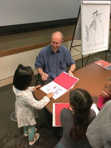 Children’s Book Author and Illustrator Frans Vischer Speaks at Central Park Library