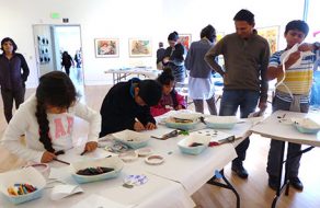 Free Family Art Day Draws Kids to Santa Clara’s Triton Museum