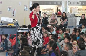 Children’s Book Author and Illustrator Kathryn Otoshi Shares Message about Character Development at Don Callejon School