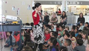 Children’s Book Author and Illustrator Kathryn Otoshi Shares Message about Character Development at Don Callejon School