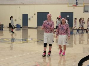 Bruins Struggle, But Beat Lynbrook on Breast Cancer Awareness Night