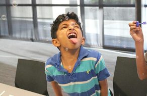 Children Learn about the Science of Bubbles at Northside Library’s Science Day