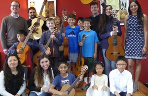 Eight-Year-Old Guitar Student Plays It Forward