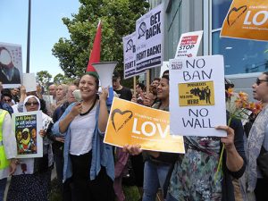 Support for Muslim Community Prevails over Fear and Prejudice in Rival Rallies