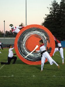 Vanguard Debuts New Look to Hometown Crowd a Pacific Procession