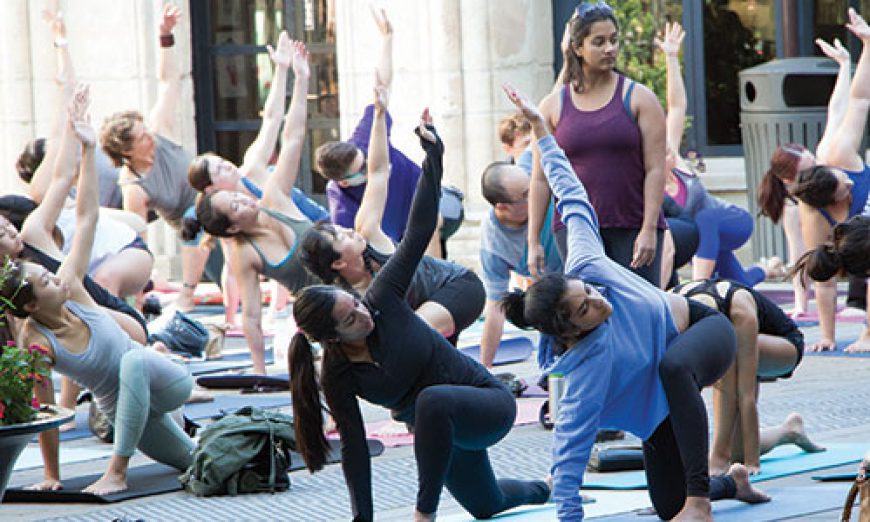 Summer Yoga Fun in the Sun