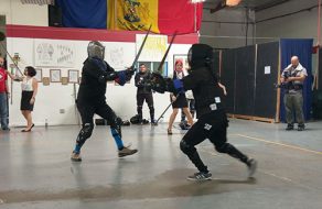 Sword Fighting Competition a Striking Success