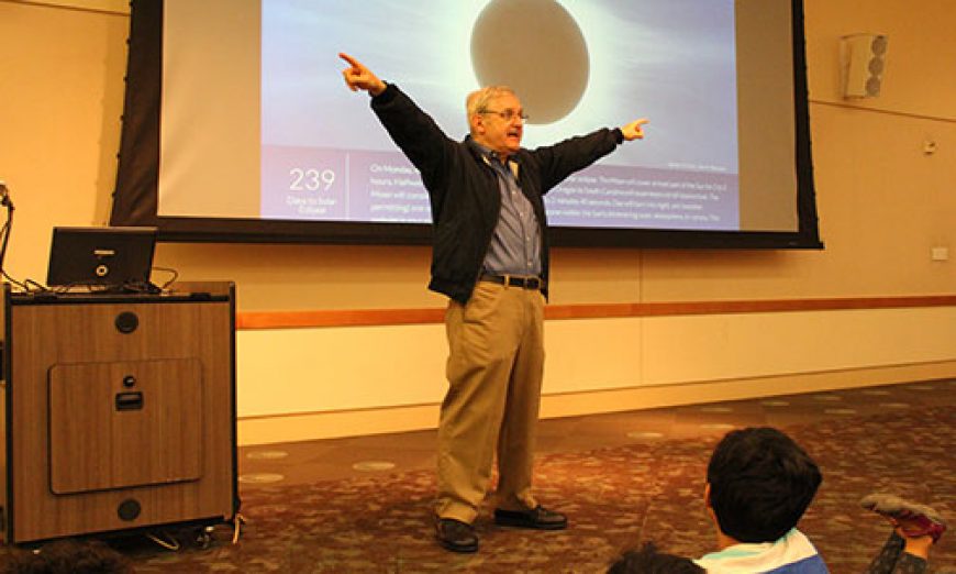 Astronomer Andrew Fraknoi Gives Tips for Viewing the Aug. 21 Eclipse