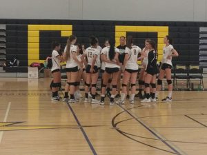 Chargers Volleyball Thrills Alumni, Despite Falling 3 Sets to 1