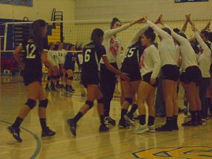 Bruins Beat Chargers in Thrilling JV Volleyball Match