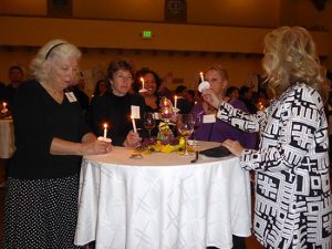 Lighting Up the Night in Memory of Lives Lost to Domestic Violence