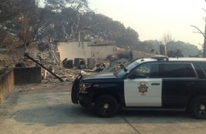 SCPD Assists with Northern Wine Country Wildfires