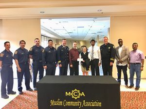 Muslim Community Association Makes Donation to Northern California Fire Victims