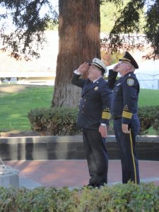 Santa Clara Veterans Day Ceremony Call to Peace