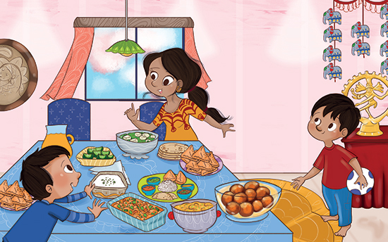 Santa Clara Author Sandhya Acharya Publishes Picture Book About an Indian Dessert