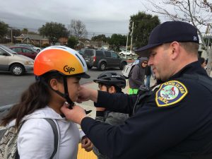 Bike Helmets from SCPD Keep Kids Safe