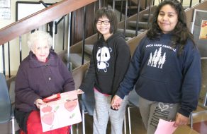 Don Callejon School Students Charm Seniors on Valentine’s Day