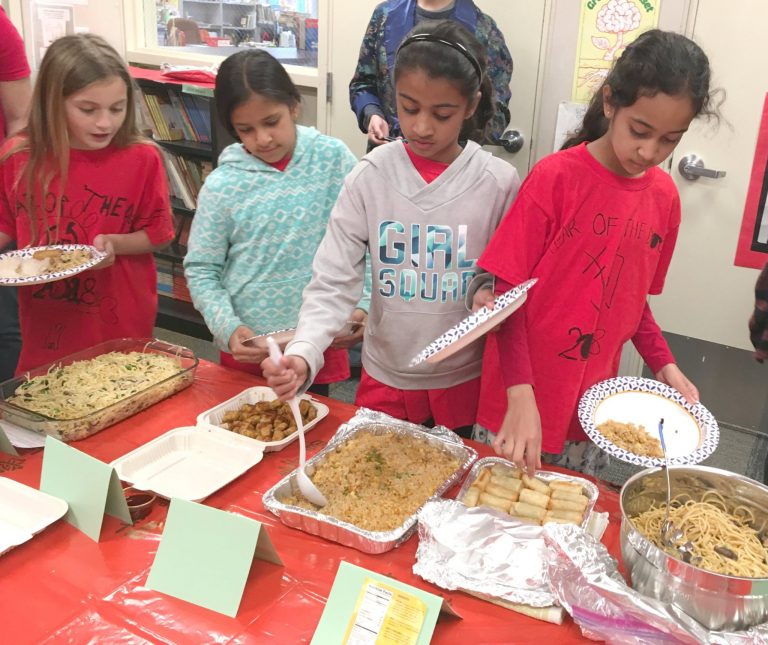 Washington Open Elementary School Unleashes the Year of the Dog with a Field Trip and Feast