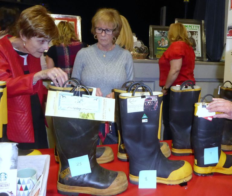 Firefighters Don Aprons for 9th Annual Crab Feed Fundraiser