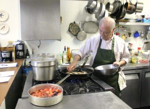 Former Restaurateur Shares French Recipes at Tani Cooking Class