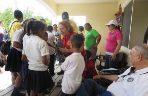 Santa Clara Rotary Delivers Shoes to Honduran Children