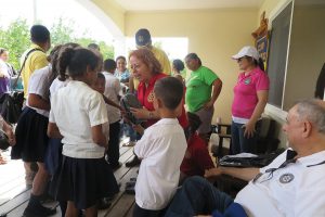 Santa Clara Rotary Delivers Shoes to Honduran Children