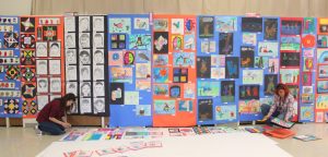 Sutter Elementary School’s Multipurpose Room Converts into Gallery for Art Exhibit